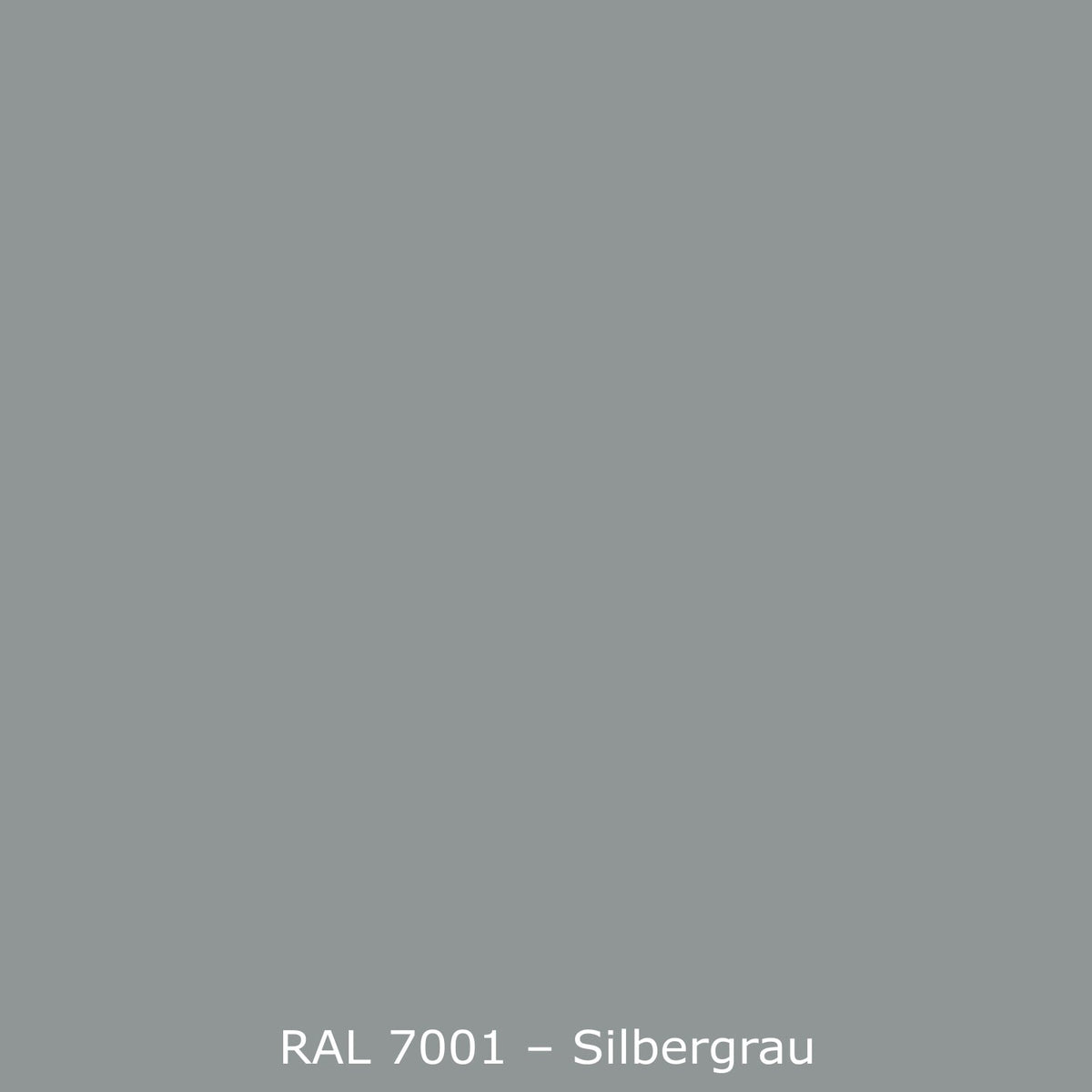 Waschbeckenrückwand Einfarbig RAL 7001 Silbergrau