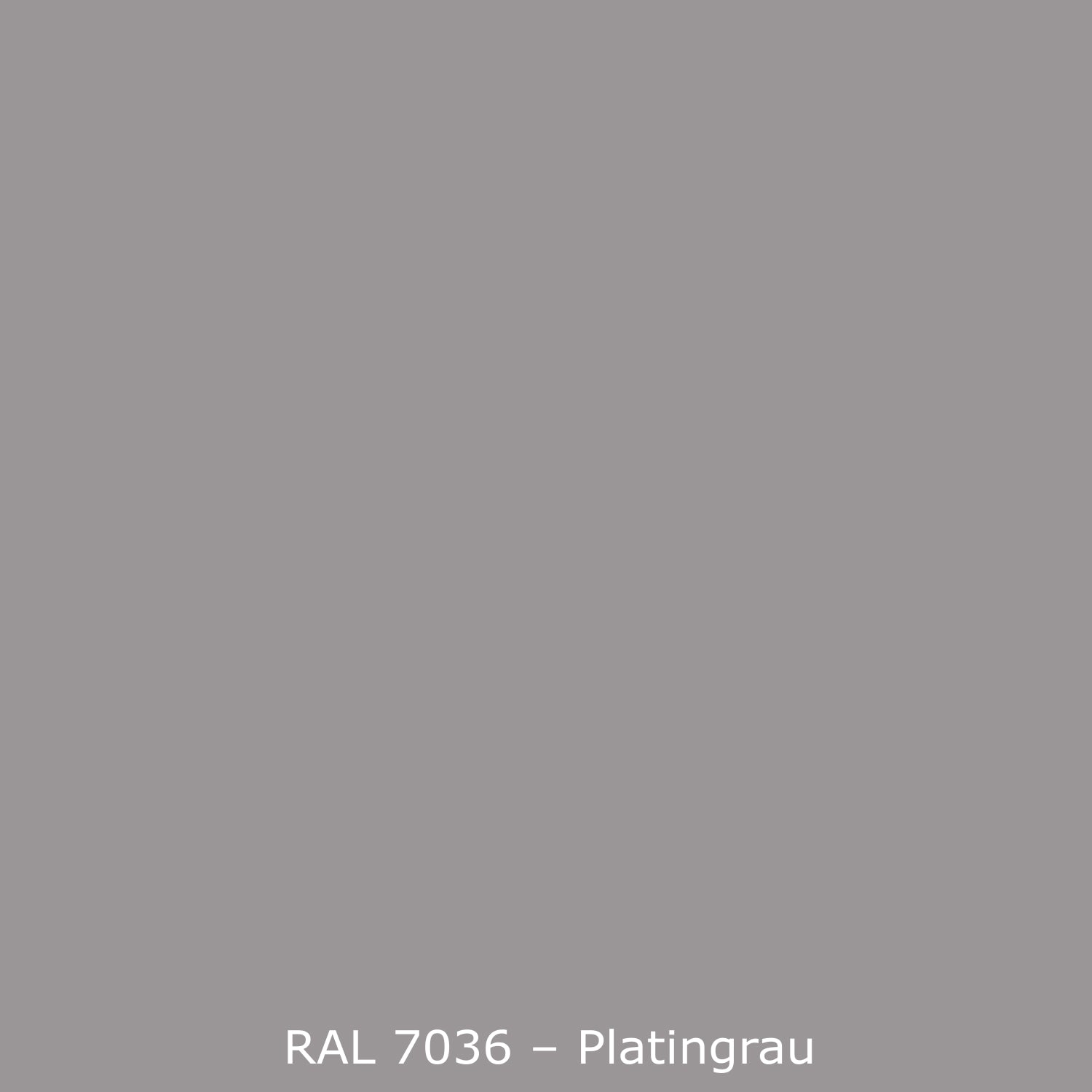 Waschbeckenrückwand Einfarbig RAL 7036 Platingrau