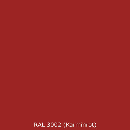 Waschbeckenrückwand Einfarbig RAL 3002 Karminrot