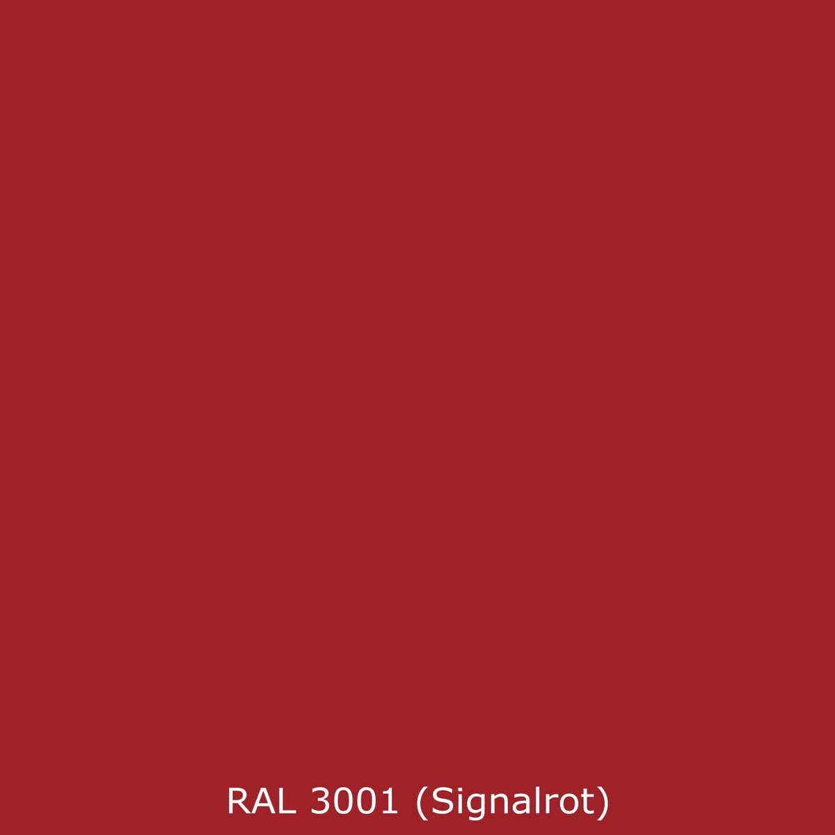 Waschbeckenrückwand Einfarbig RAL 3001 Signalrot