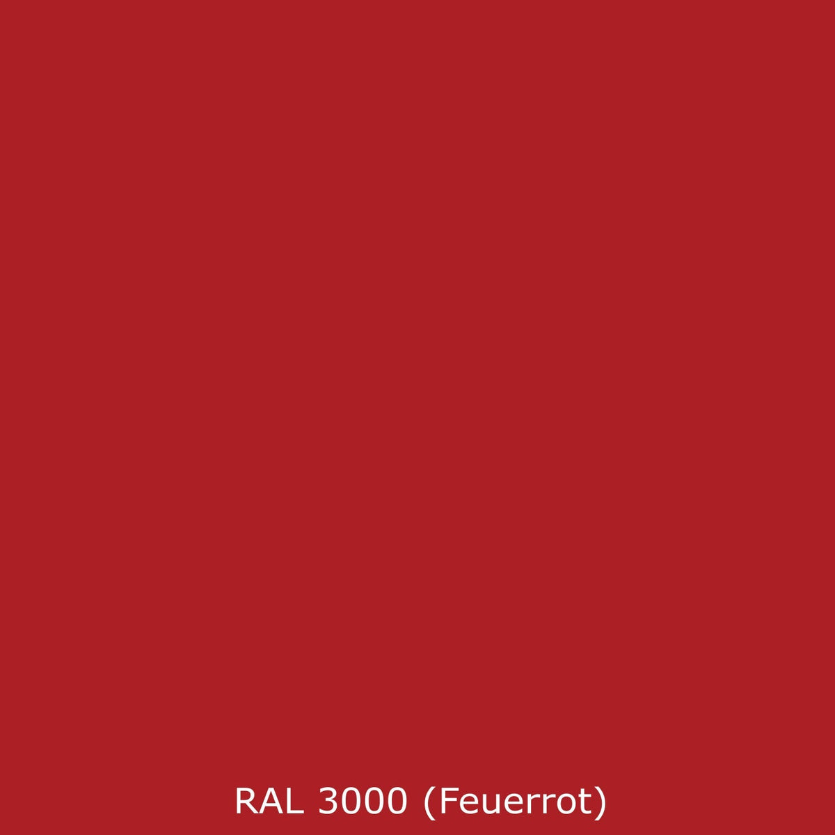 Waschbeckenrückwand Einfarbig RAL 3000 Feuerrot