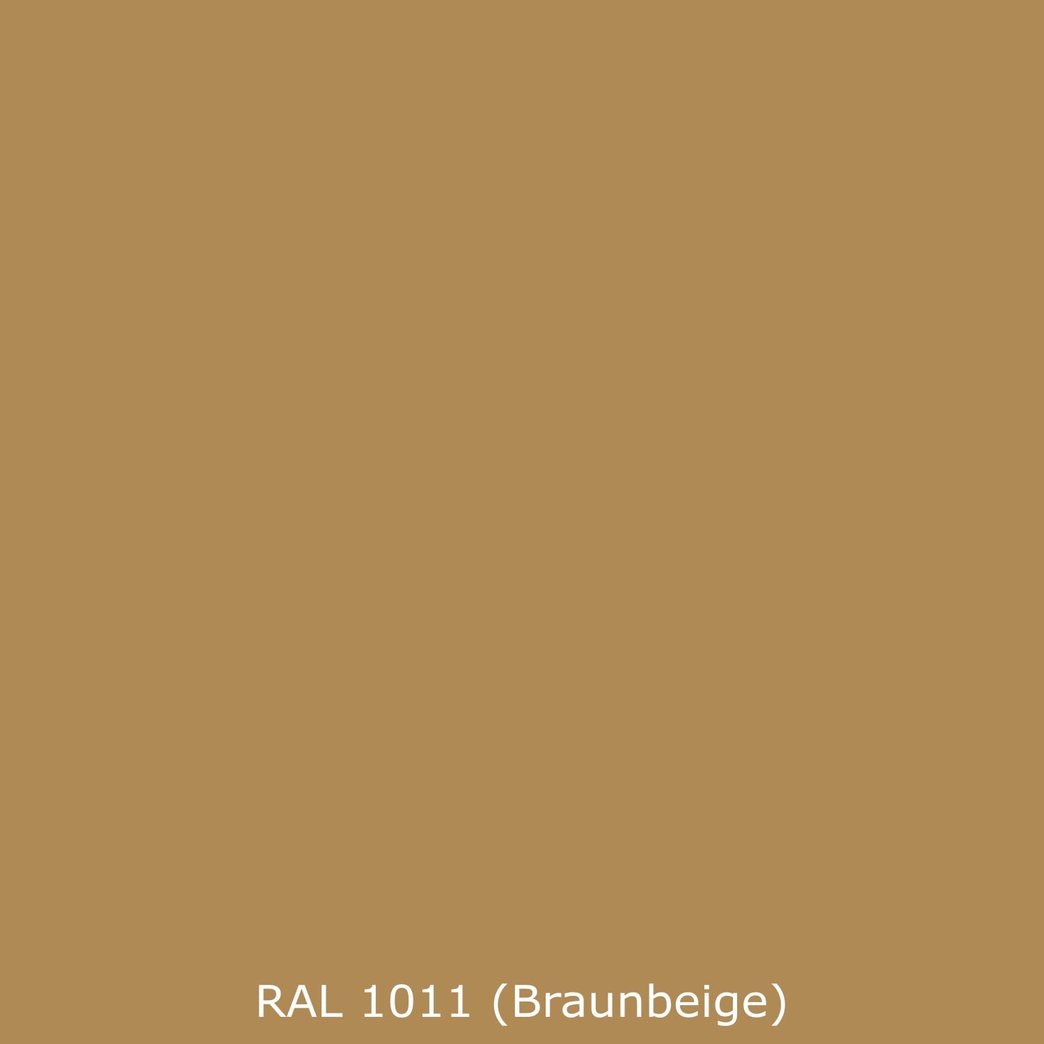 Badrückwand Einfarbig RAL 1011 Braunbeige