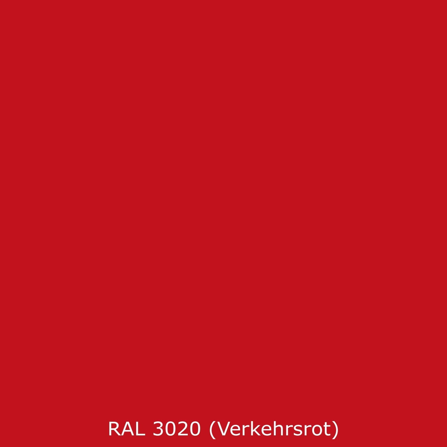 Badewannenverkleidung Einfarbig RAL 3020 Verkehrsrot