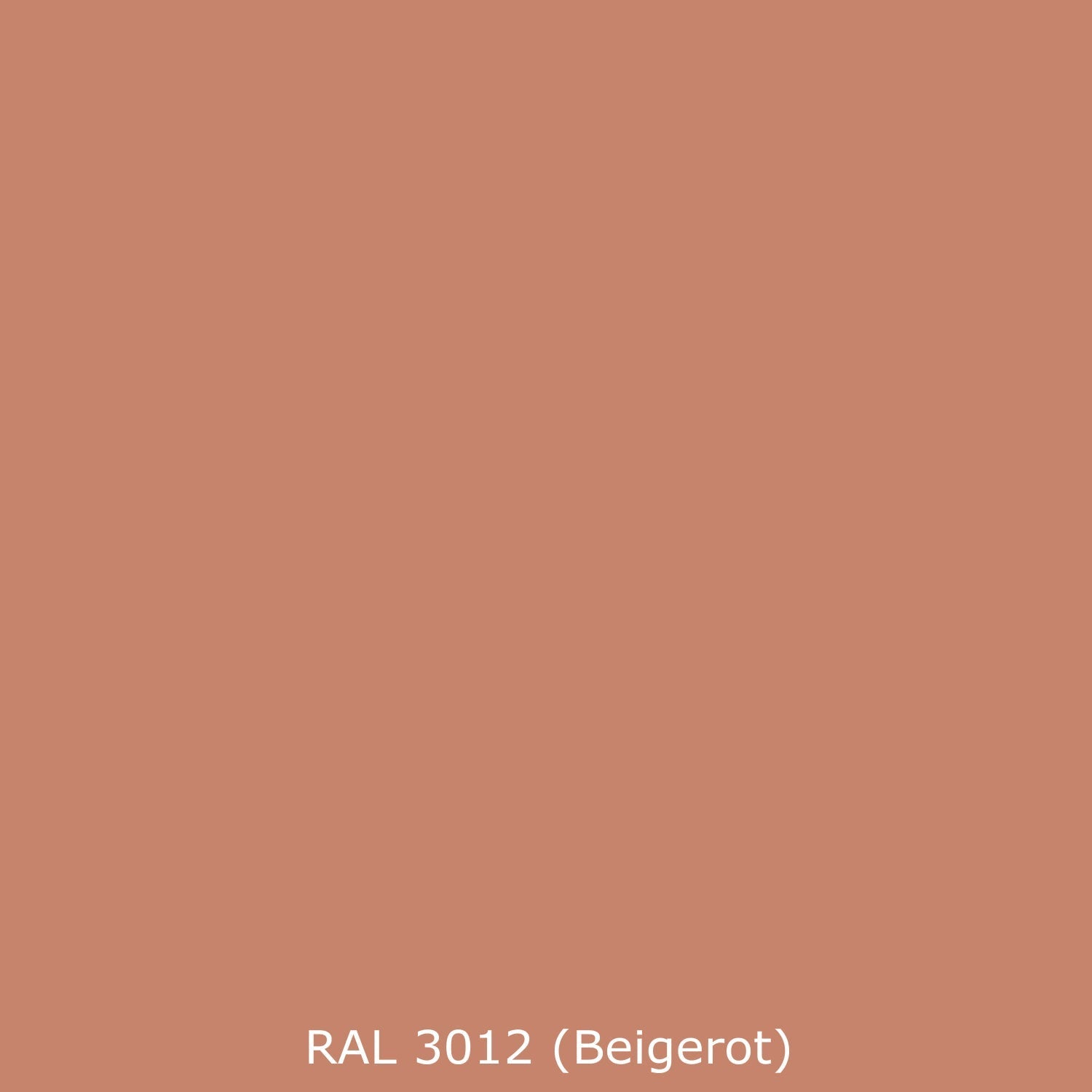 Badewannenverkleidung Einfarbig RAL 3012 Beigerot