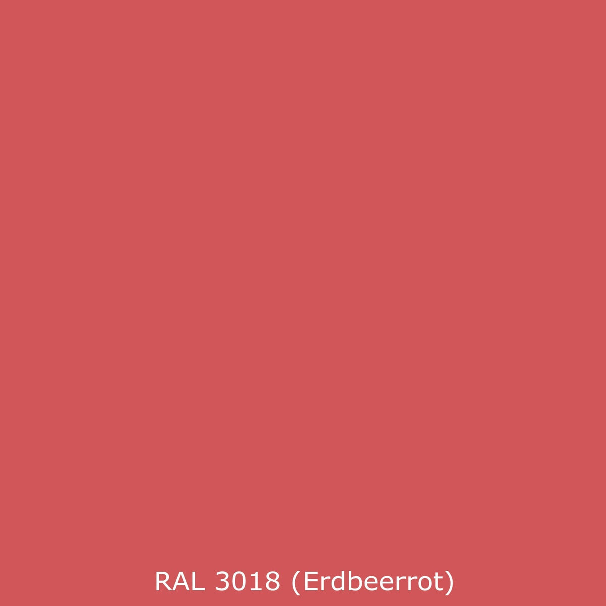 Badrückwand Einfarbig RAL 3018 Erdbeerrot