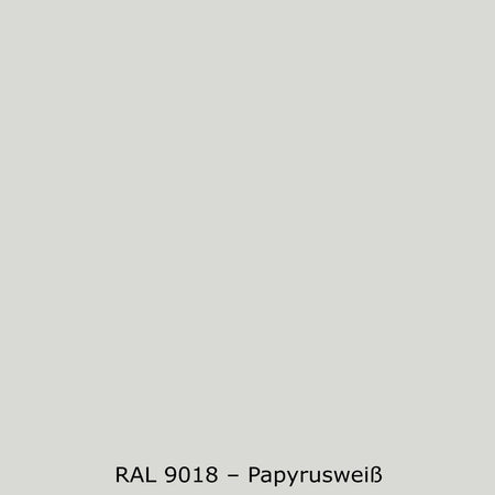 Badrückwand Einfarbig RAL 9018 Papyrusweiß