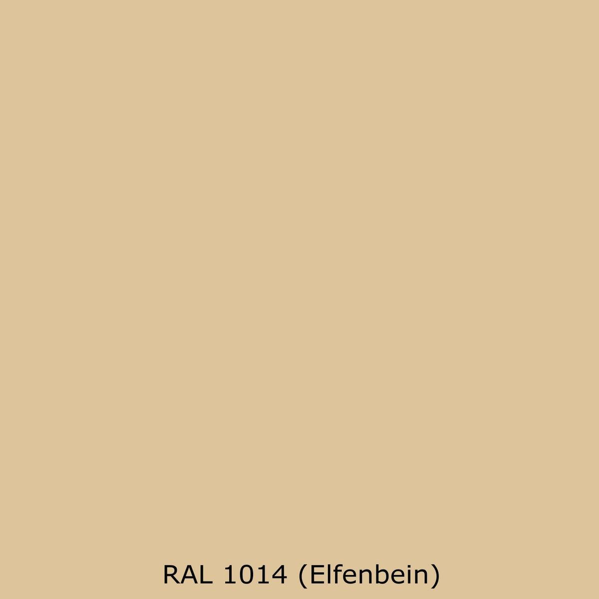 Badrückwand Einfarbig RAL 1014 Elfenbein