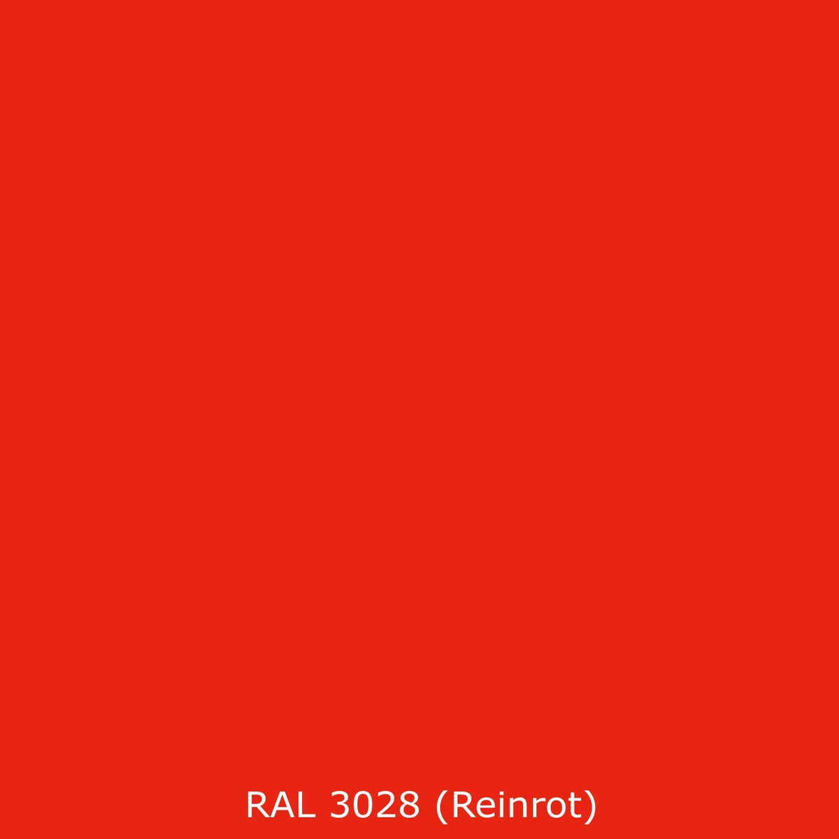 Badewannenverkleidung Einfarbig RAL 3028 Reinrot