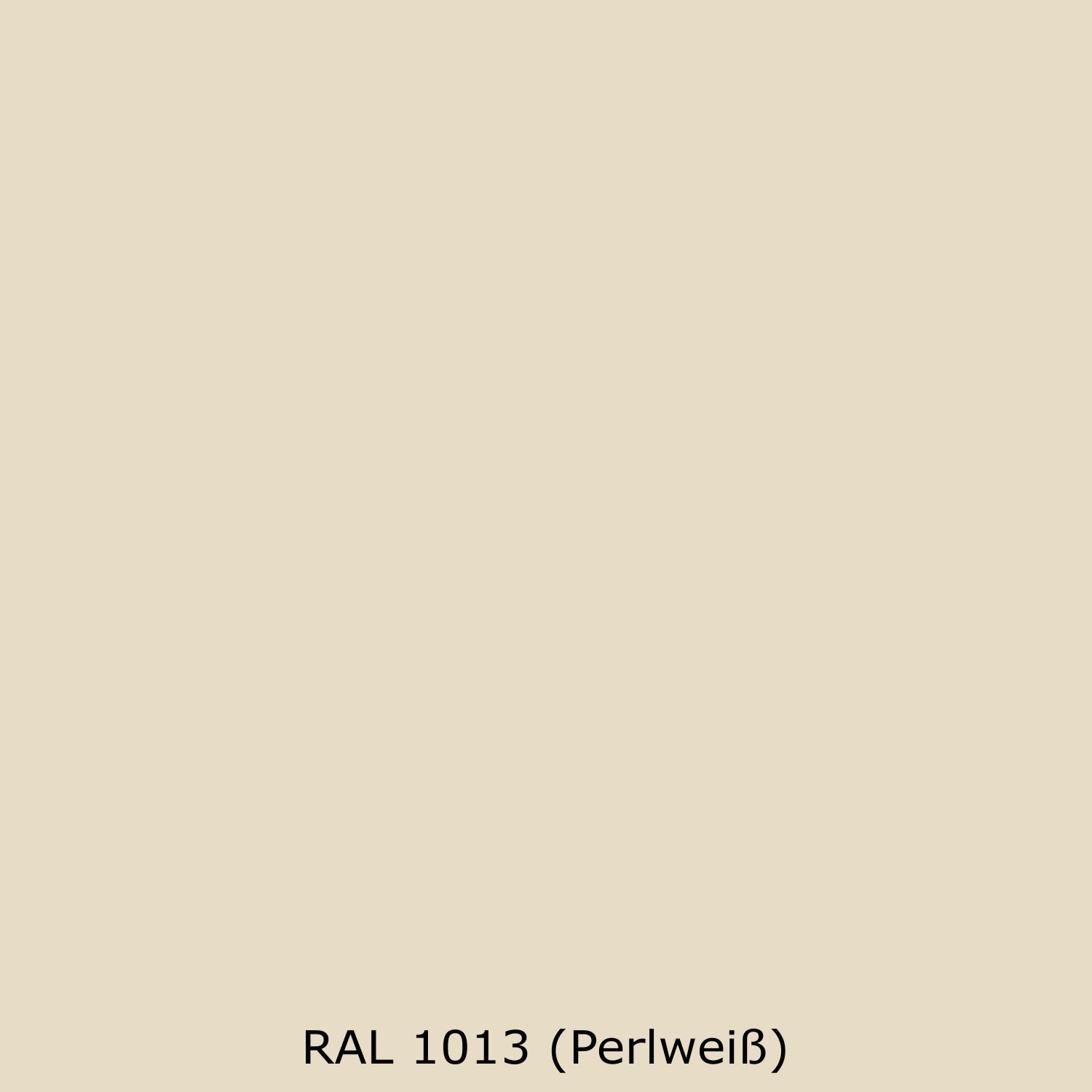 Waschbeckenrückwand Einfarbig RAL 1013 Perlweiß