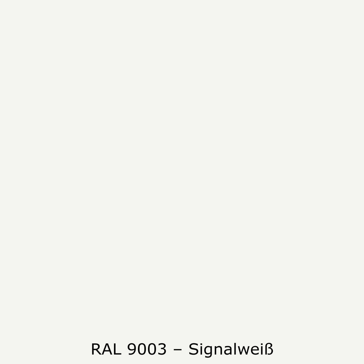 Waschbeckenrückwand Einfarbig RAL 9003 Signalweiß
