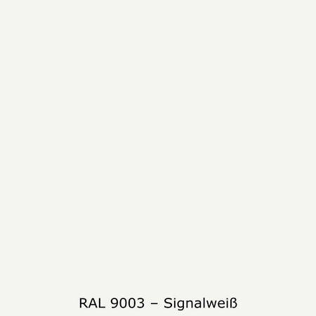 Waschbeckenrückwand Einfarbig RAL 9003 Signalweiß