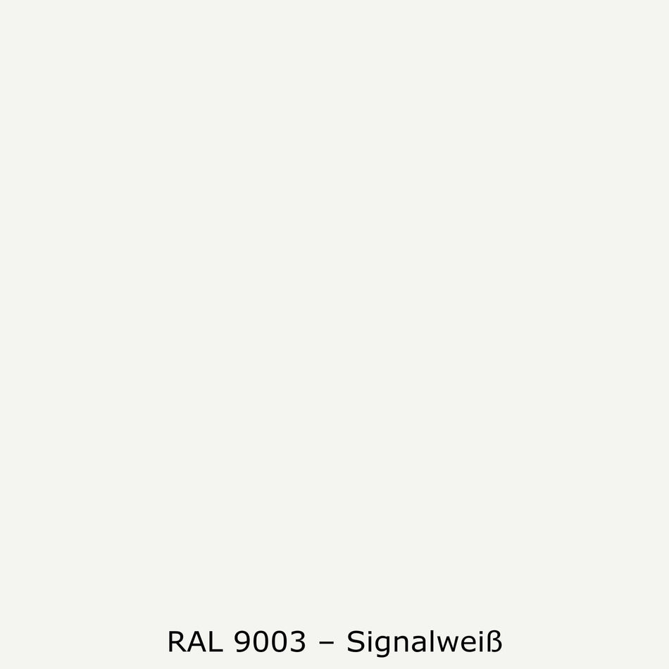 Waschbeckenrückwand Einfarbig RAL 9003 Signalweiß