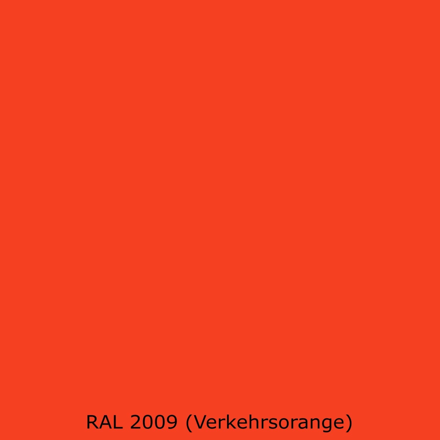 Badrückwand Einfarbig RAL 2009 Verkehrsorange