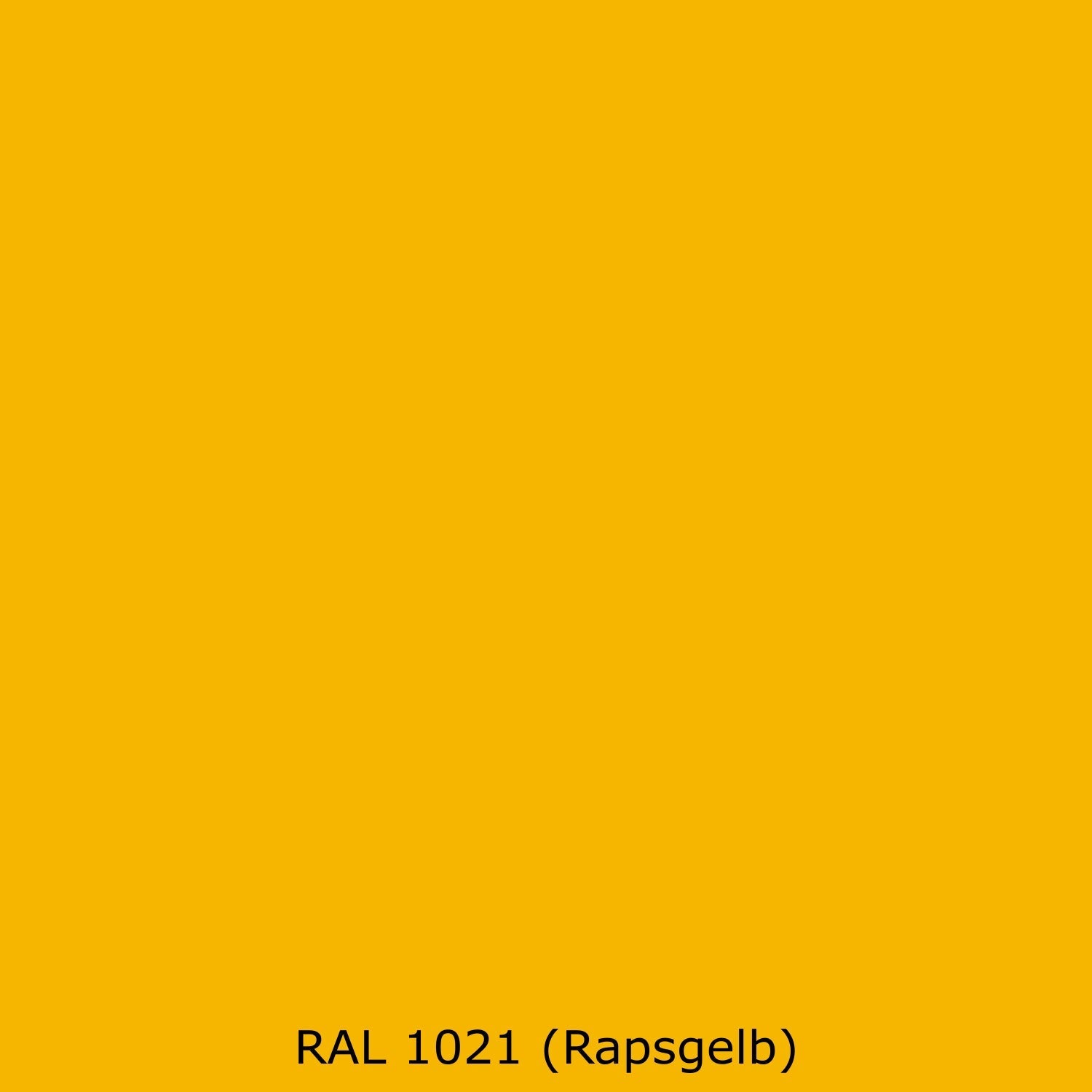 Badrückwand Einfarbig RAL 1021 Rapsgelb