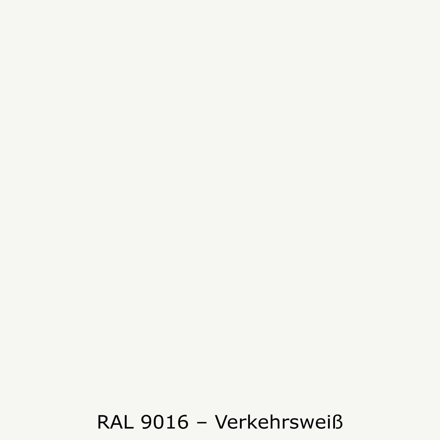 Badrückwand Einfarbig RAL 9016 Verkehrsweiß