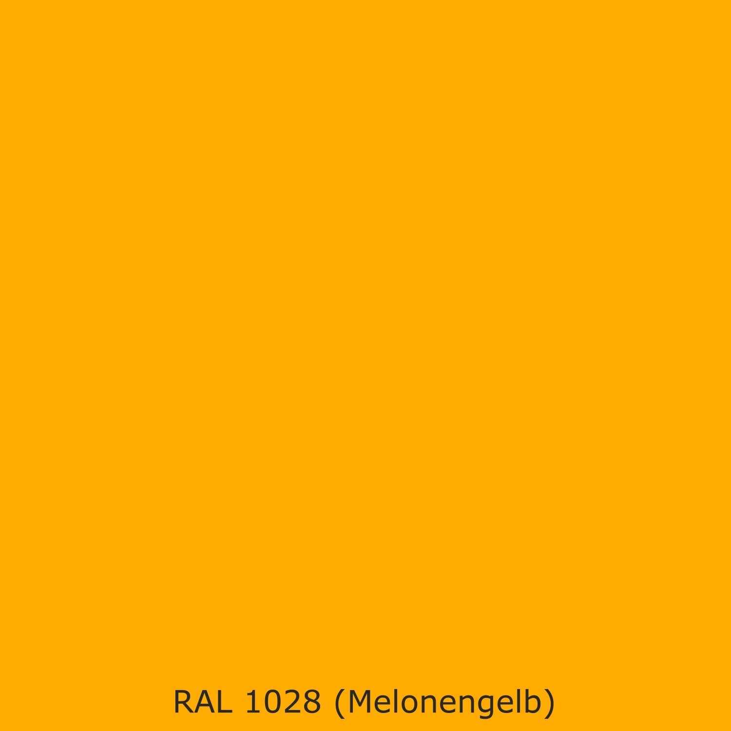 Waschbeckenrückwand Einfarbig RAL 1028 Melonengelb