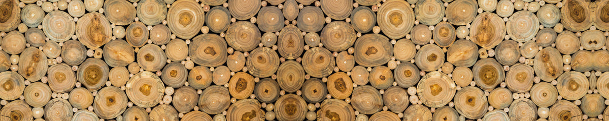 Badrückwand Holzoptik