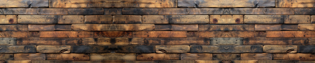 Badrückwand Holzoptik
