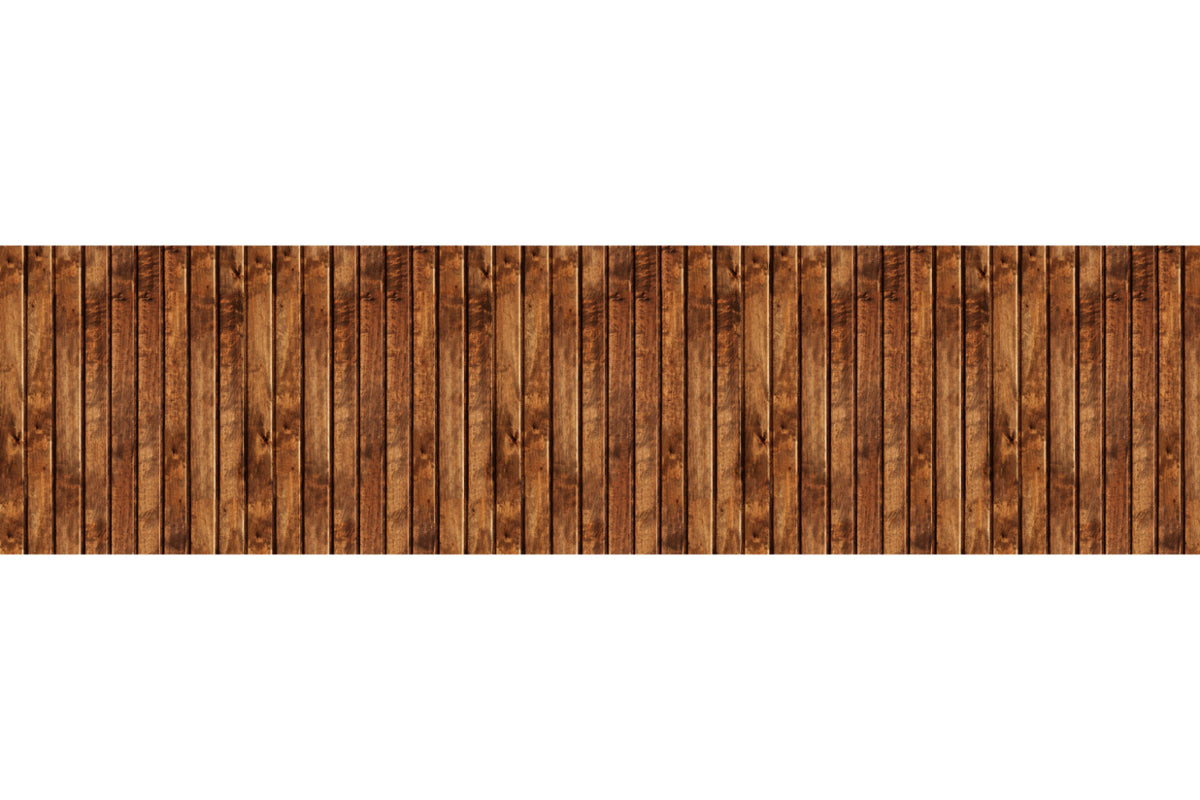 Waschbeckenrückwand Holzoptik
