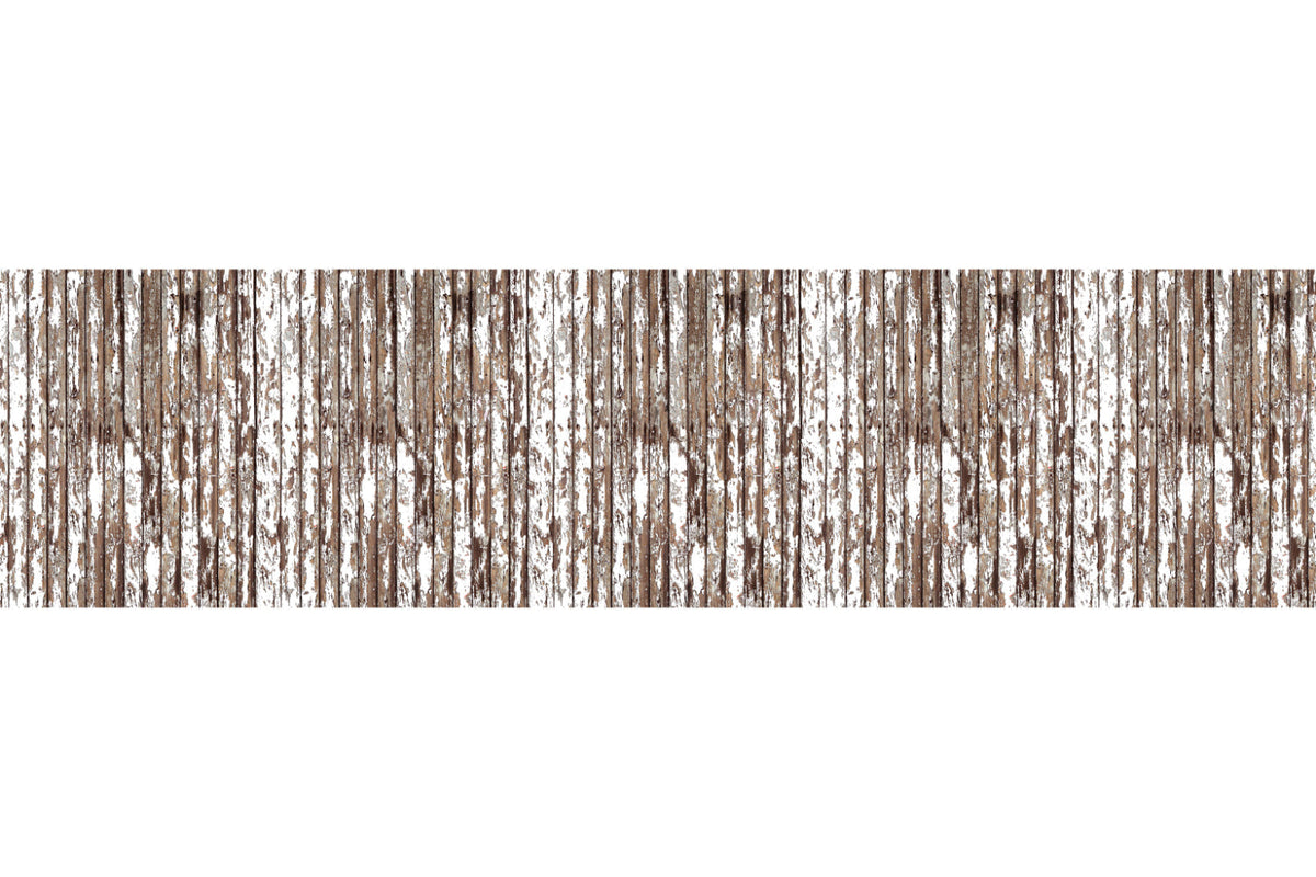 Waschbeckenrückwand Holzoptik