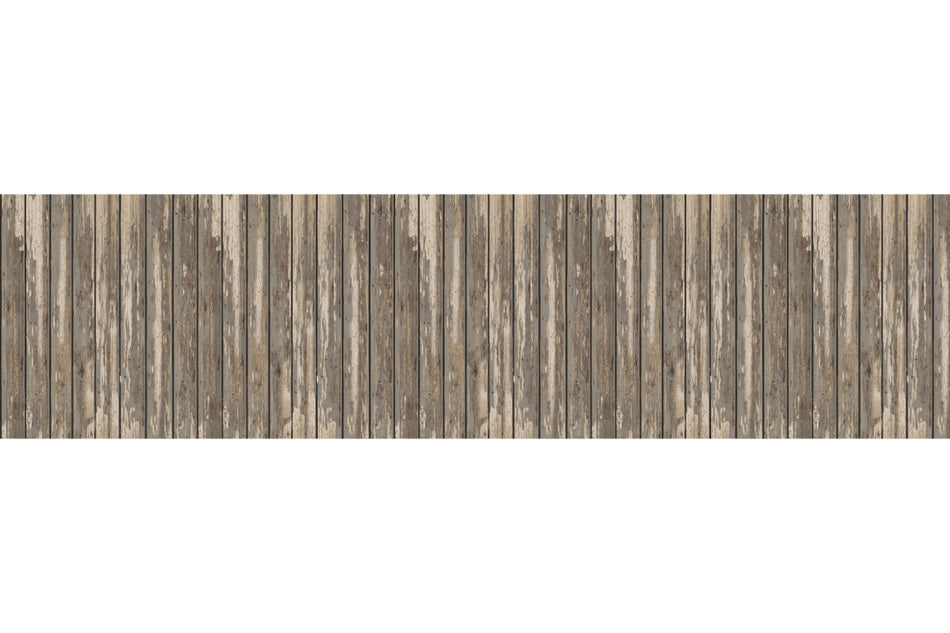 Badrückwand Holzoptik