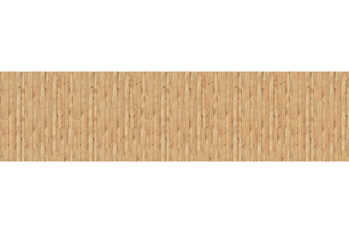 Waschbeckenrückwand Holzoptik