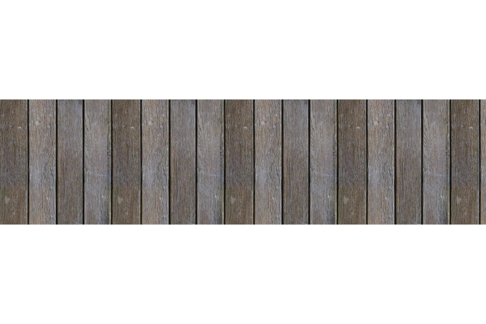 Waschbeckenrückwand Holzoptik