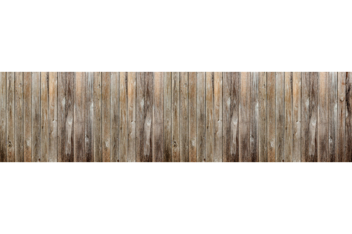 Waschbeckenrückwand Holzoptik
